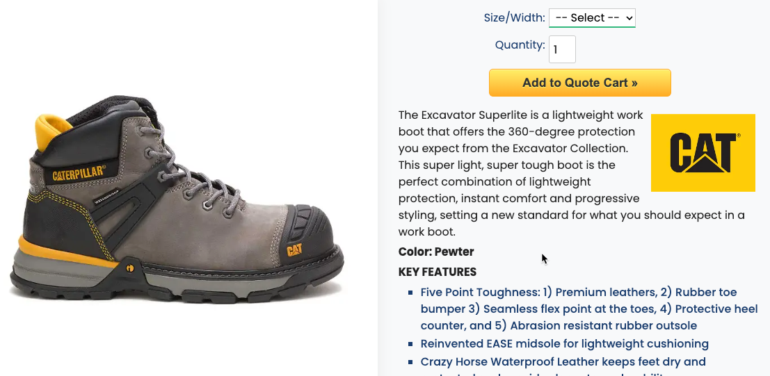 Quote Cart Item